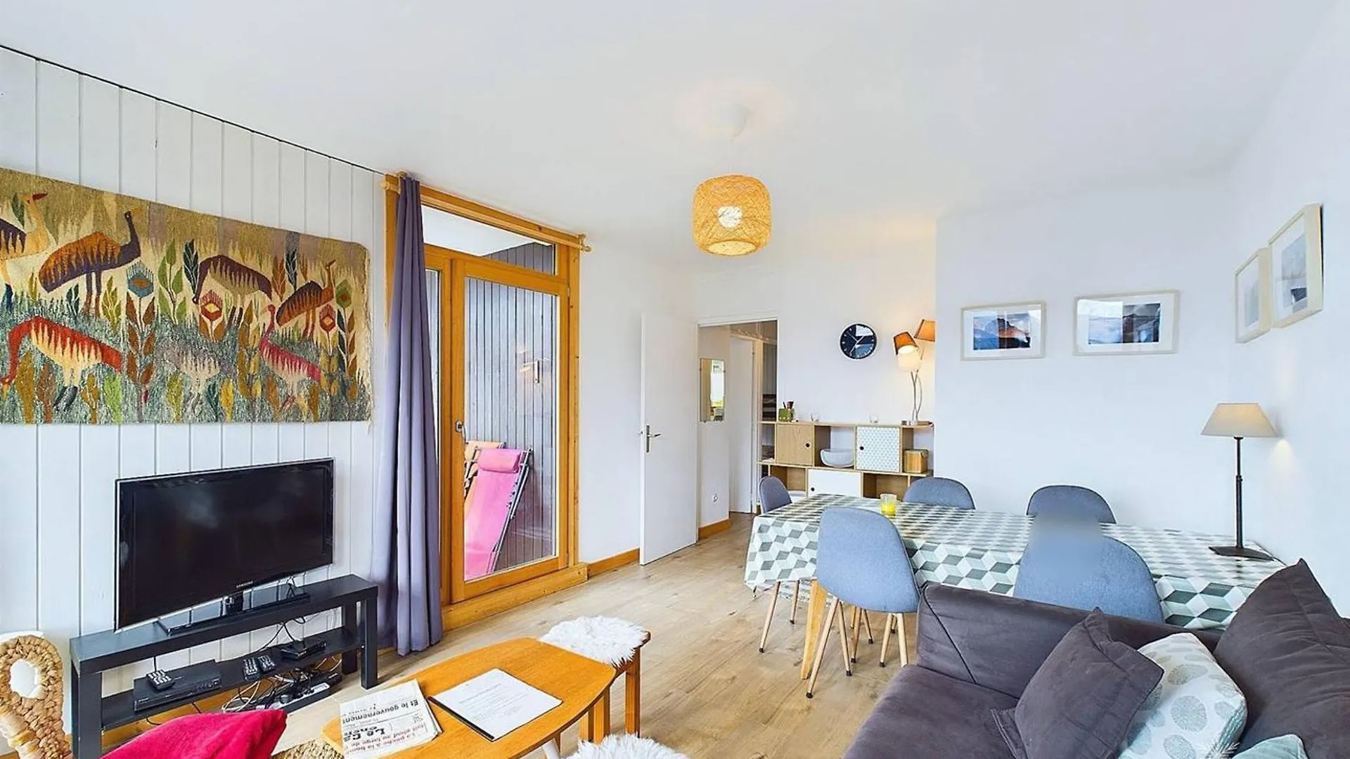 Appartement Scandinave, 3 Pieces, 50M², Proche Pistes Et Commerces, Avec Balcons Et Parking - Fr-1-398-609 Montvalezan Apartment